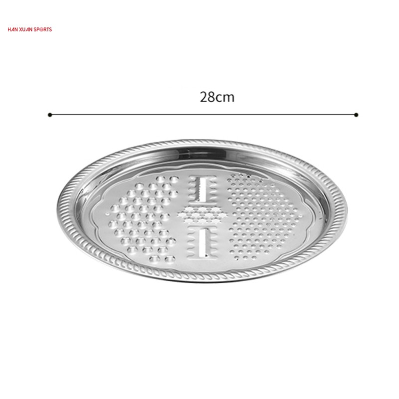 Bộ 3 món thau rỗ bào rau củ inox HỘP ĐỎ