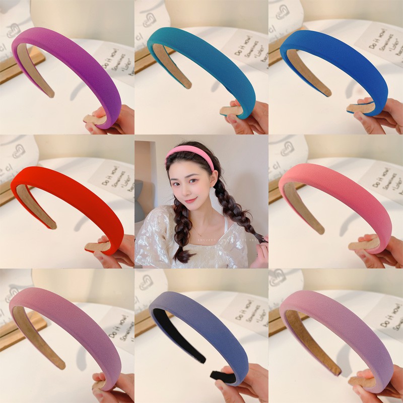 Băng đô cài tóc kiểu dáng đơn giản thời trang cho nữ