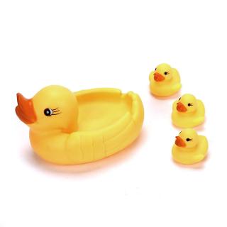 Vịt thả bồn tắm 4 con có còi cho bé