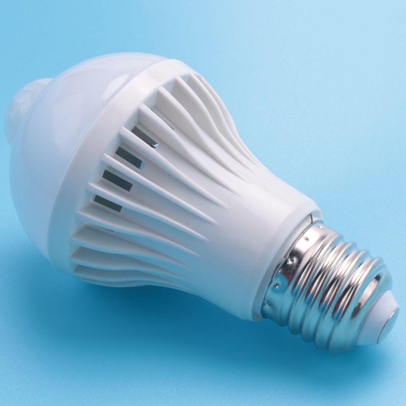 Bóng Đèn LED E27 5W Có Cảm Biến Chuyển Động