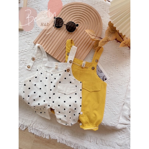 Set yếm body cara cho bé