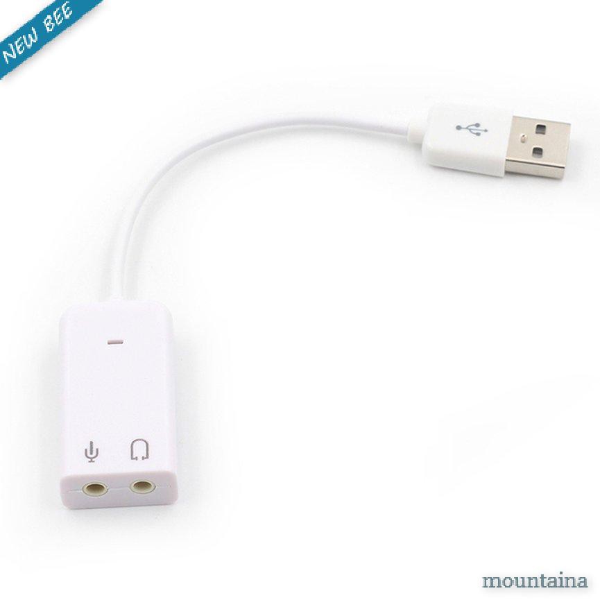 Đầu Chuyển Đổi Thẻ Âm Thanh 7.1 Kênh Usb Cho Laptop