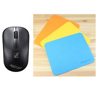 Chuột không dây 101B tặng miếng lót chuột