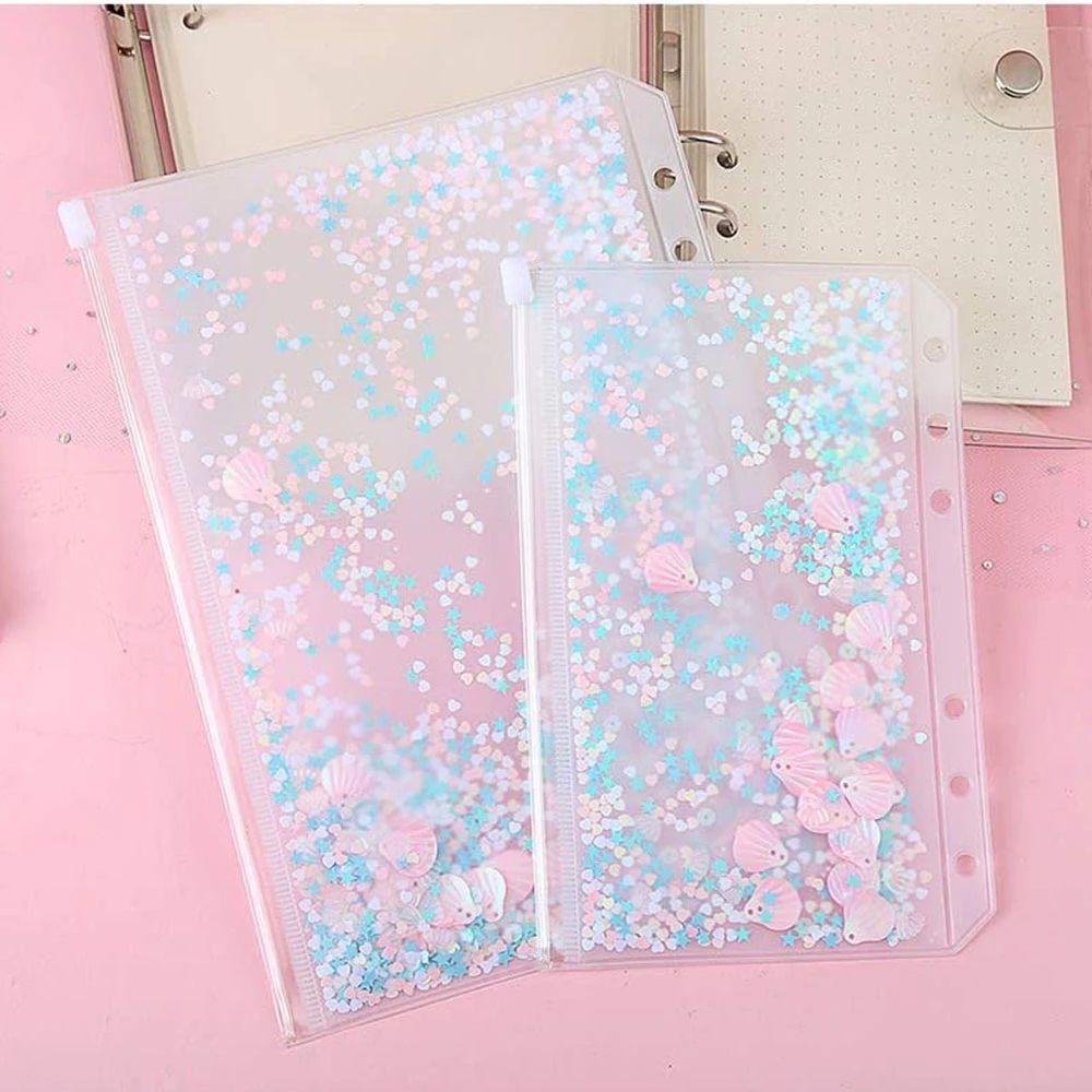 Túi Đựng Tài Liệu Văn Phòng Kích Thước A5 / A6 Có Khóa Kéo Tiện Dụng