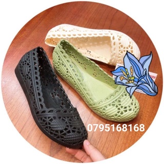 Giày nhựa nữ cao cấp thoáng mát