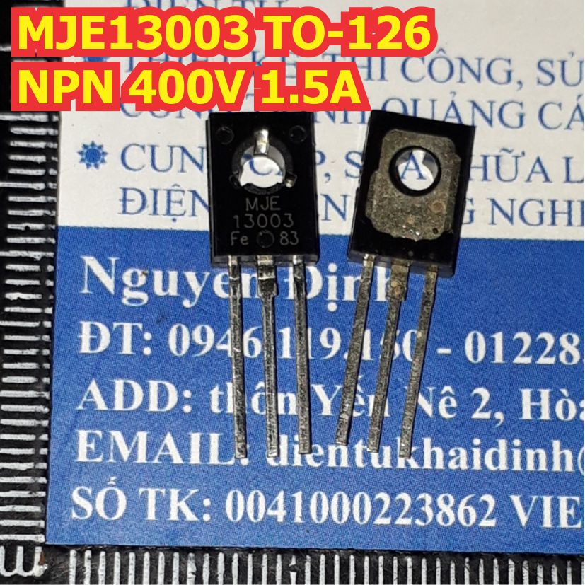 20 con MJE13003 13003 TO-126 NPN-trans loại thuận 400V 1.5A kde1331