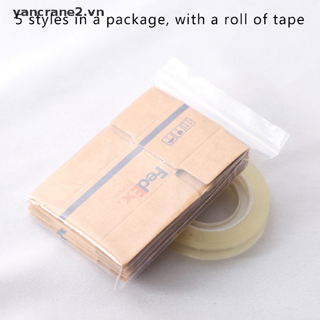 1 Bộ Hộp Carton Express Mini Trang Trí Nhà Búp Bê 1: 12