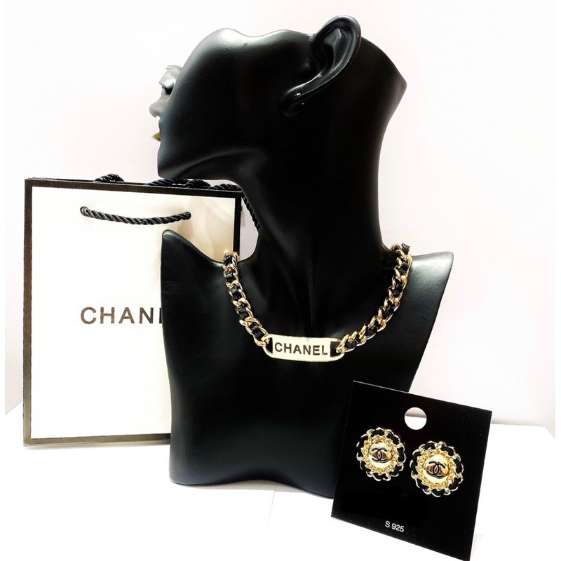 Chocker Khuyên Tai CN