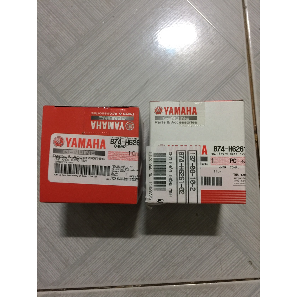 Chìa khóa thông minh smartkey. Hàng chính hãng, dành cho các loại xe Yamaha