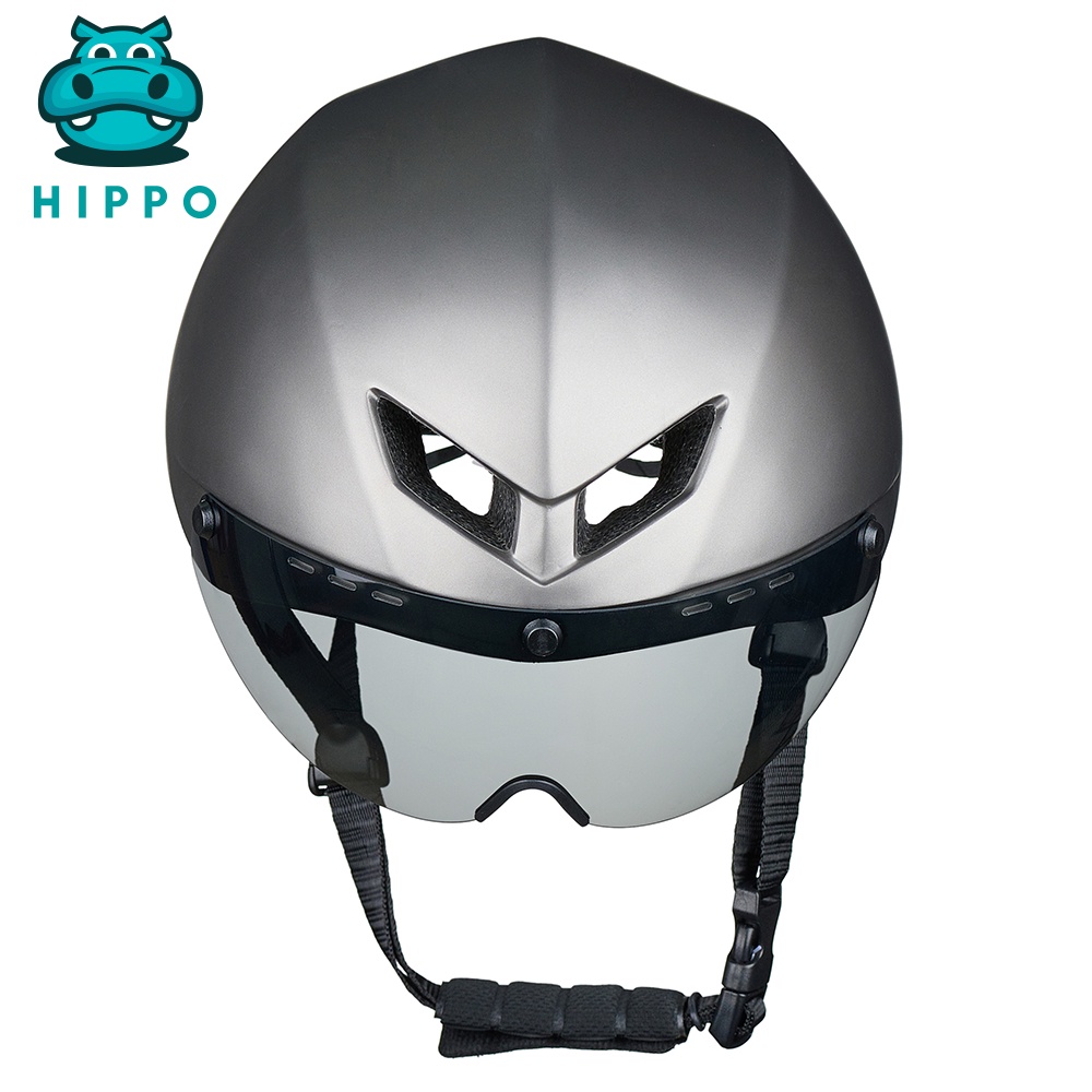 Mũ bảo hiểm xe đạp thể thao Poc Falcon siêu nhẹ nhám màu xám chính hãng - HIPPO HELMET