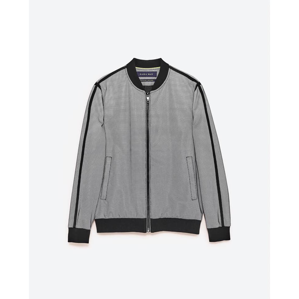 Áo Bomber lưới cao cấp Zara .
