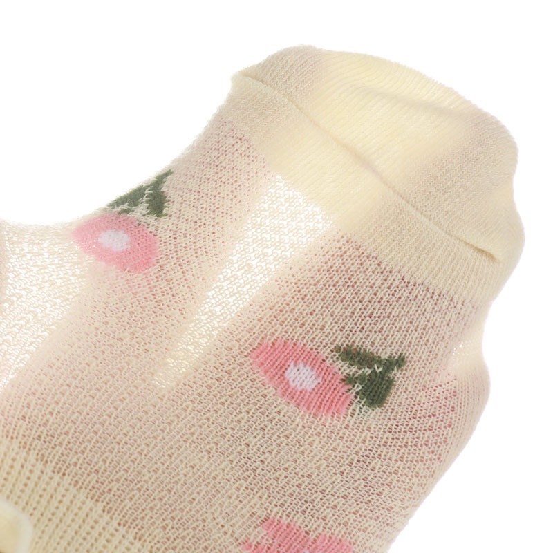 Vớ Cotton Ren Hoa Dễ Thương Cho Bé GáI (0-6 TuổI)