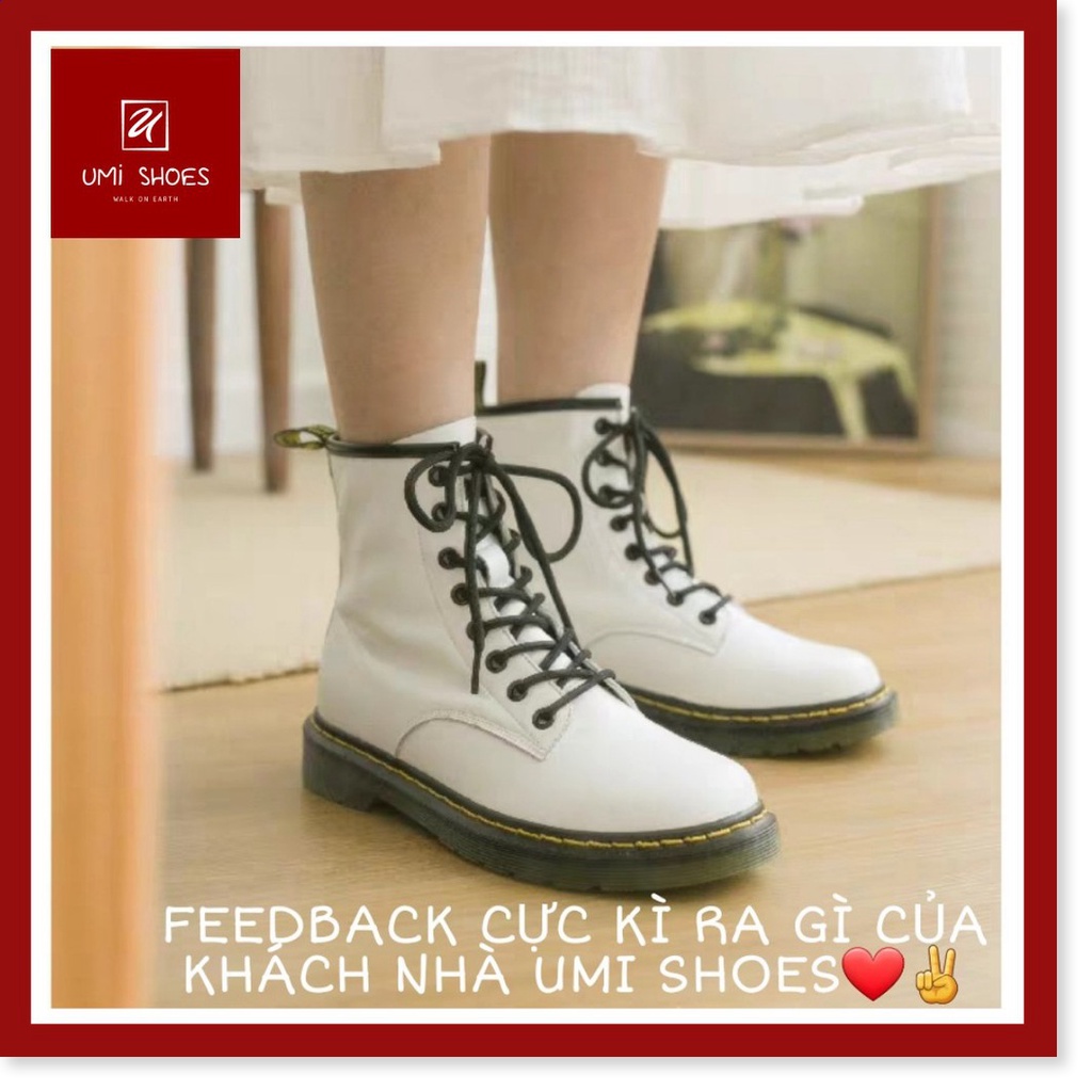 💓 Bốt cổ cao da mềm Ulzzang martin xinh đẹp cá tính năng động giá rẻ bền mới hot trend thời trang mới đẹp ღ 𝒮𝐻❁𝐸𝒮 �