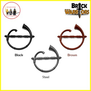 Brickwarriors phụ kiện lego chiếc kèn tù La Mã Cornu
