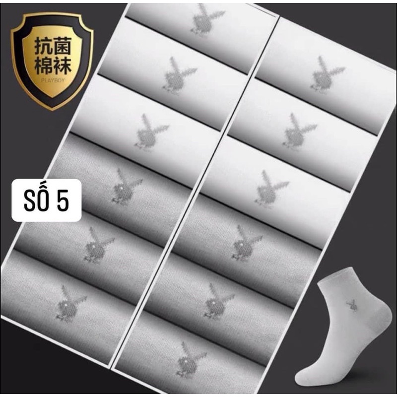 SET 12 ĐÔI TẤT PLAYBOY CHINH HÃNG