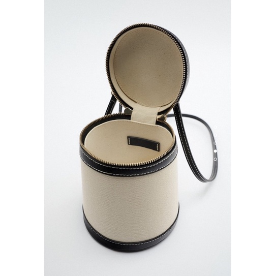 ZARA - Túi đeo chéo Contrast Crossbody Bag - Authentic 100%