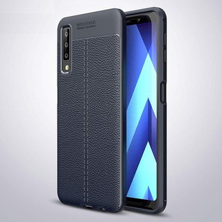 Ốp lưng sần Galaxy A7 2018 Silicon AUTO FOCUS
