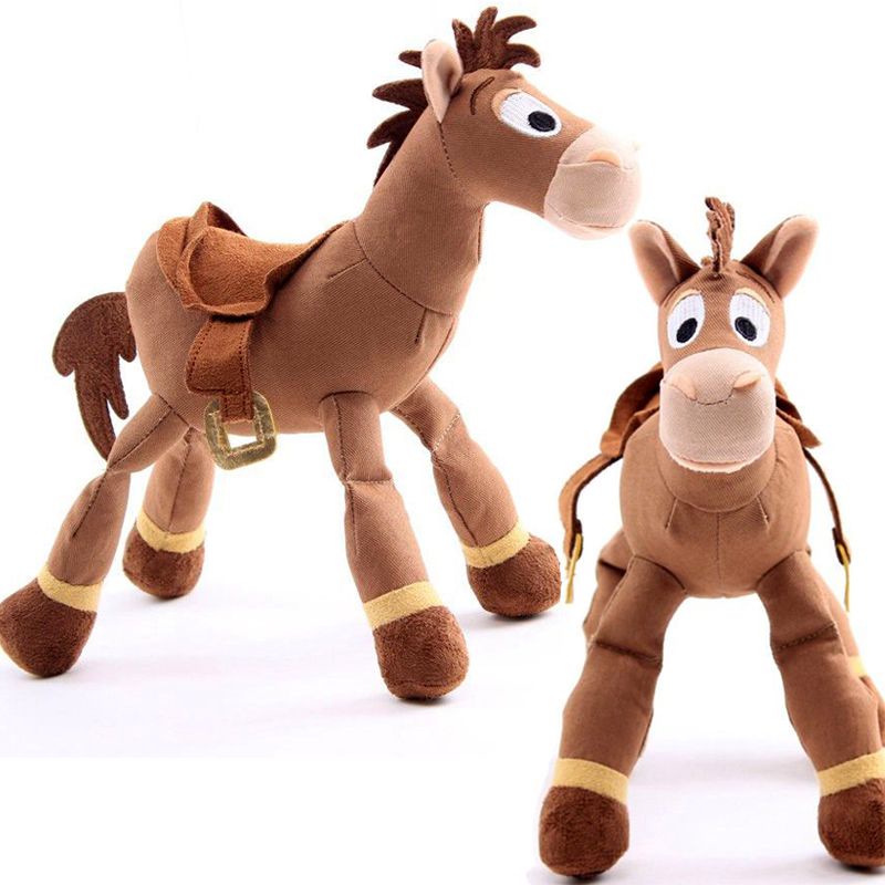 DISNEY Đồ chơi nhồi bông hình chú chó Bullseye Woody Jessie trong phim Story 4 kích thước 25cm