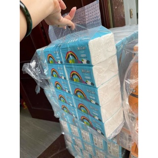 Combo 10 gói giấy ăn cầu vồng MyLan