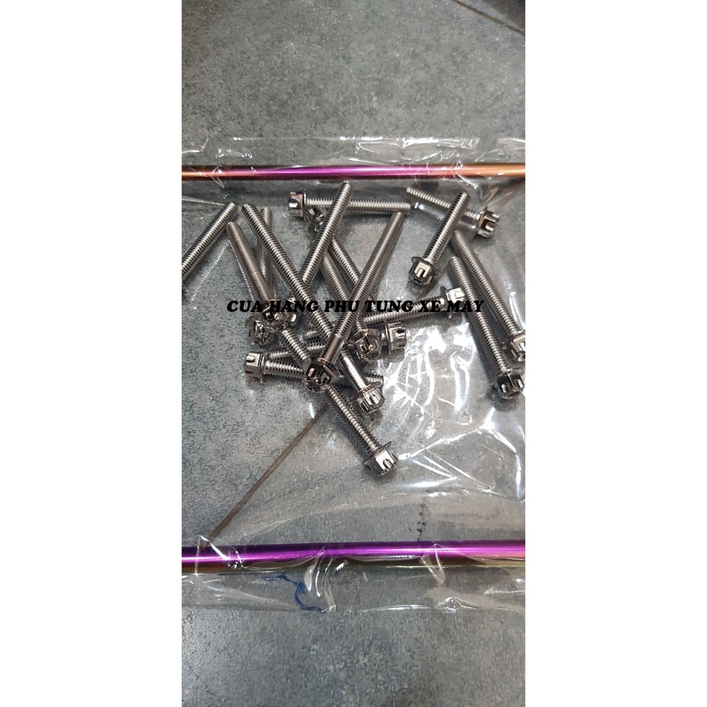 Bộ ốc lốc máy WINNER hàng SALAYA (18 con)