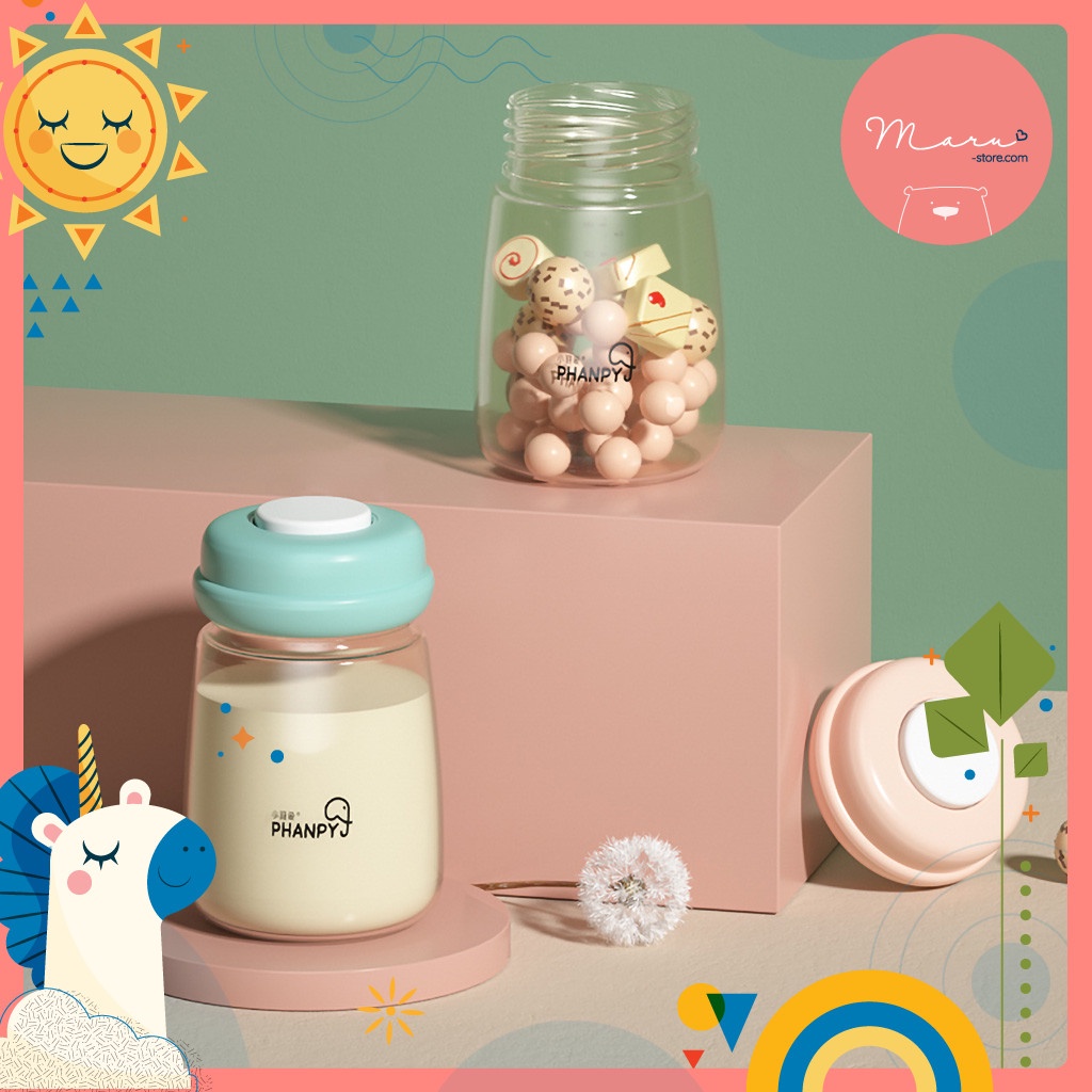 [Bộ 2 bình] Bình trữ sữa mẹ nhựa PPSU cao cấp 200ml