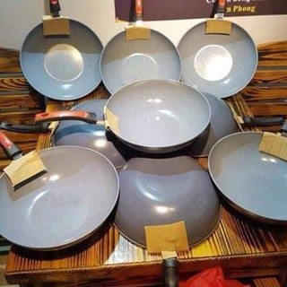 [Giá Buôn] CHẢO ĐÁ SÂU LÒNG CERAMIC 32CM
