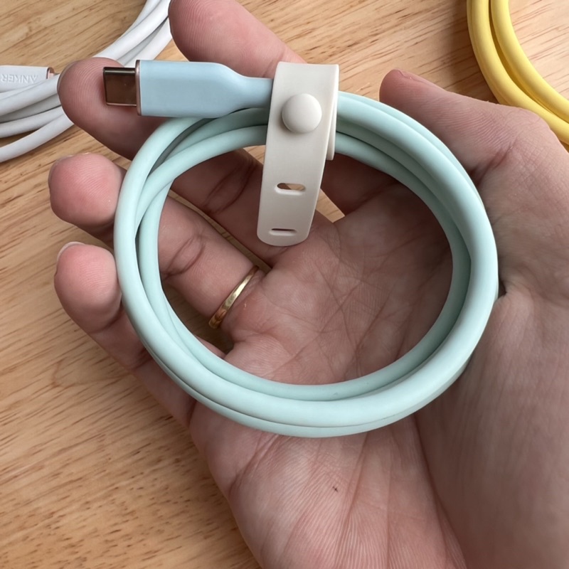 Dây Cáp Sạc Anker A8662 0.9m và A8663 1.8m PowerLine III Flow USB-C to L - Bảo hành 6 tháng