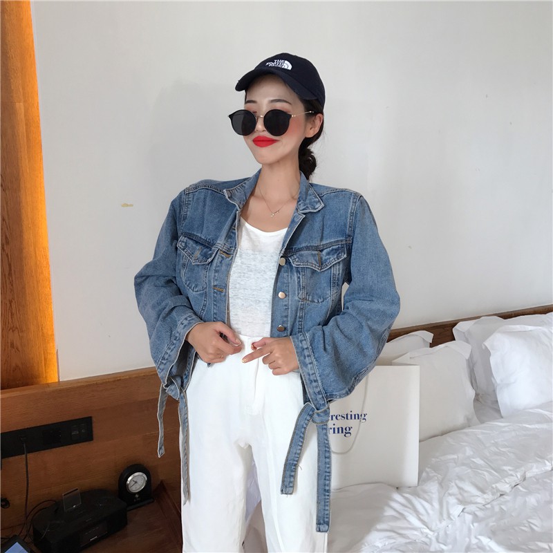 ÁO KHOÁC JEANS NỮ THỜI TRANG