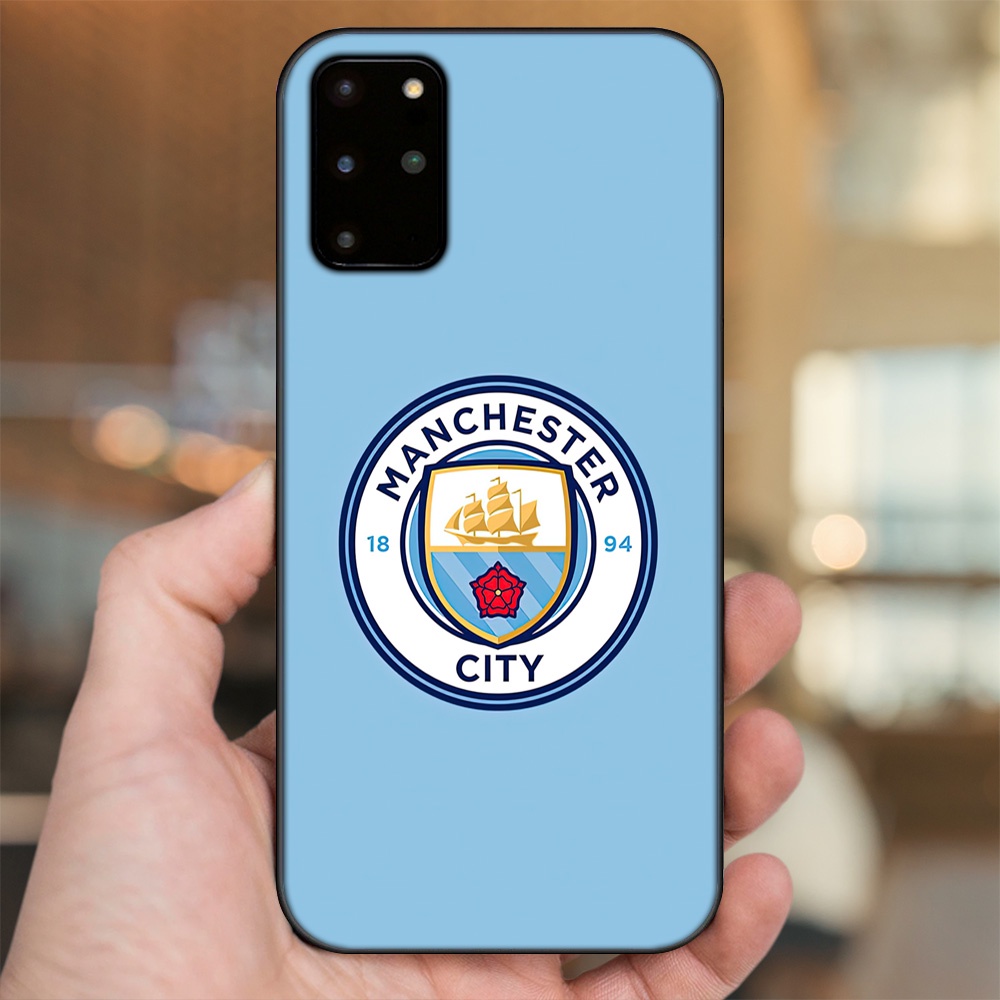 Ốp lưng Samsung S20 Plus viền đen in hình Manchester City MC