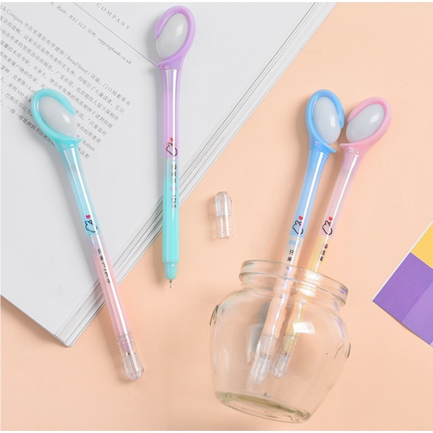 [Hàng mới về] Combo hộp Bút tình nhân Trái tim ghép đôi phát sáng - Bút đôi, bút cặp phát sáng