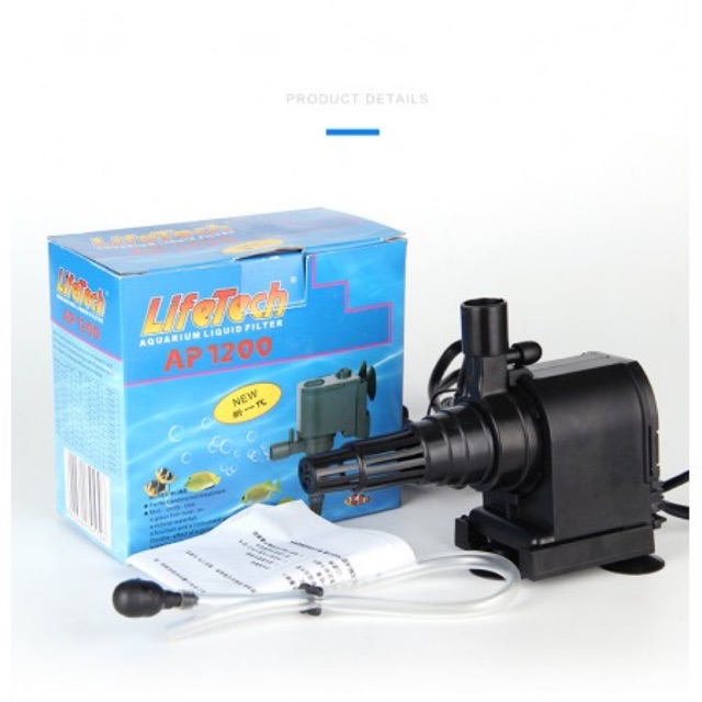 Máy bơm chìm Lifetech AP1200 - 8.5W, 600L/H, 0.65M, Dễ di chuyển, Thấp tiếng ồn