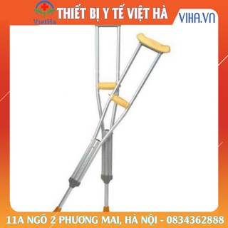 Nạng nách cho người lớn, trẻ em Nhôm nhẹ Akiko