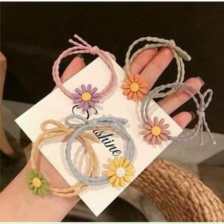 [ SALE ] - Dây cột tóc hoa cúc