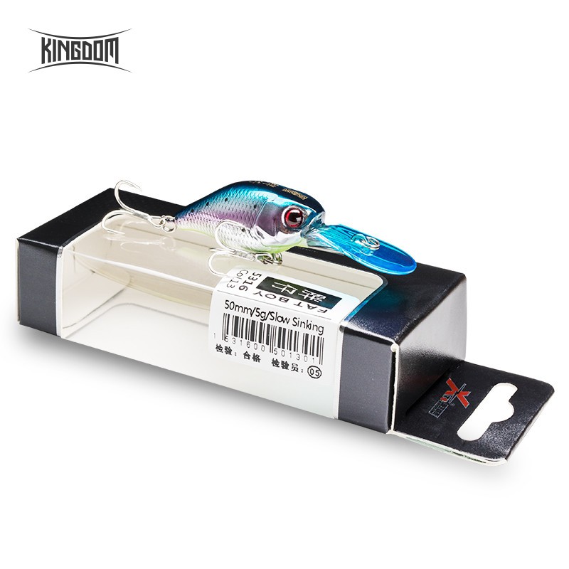 Kingdom Mồi câu cá giả cứng 50mm 5g