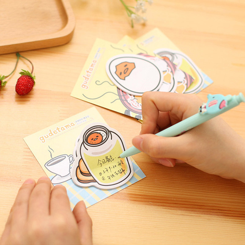 Giấy Ghi Chú Hình Quả Trứng Ngộ Nghĩnh Dễ Thương