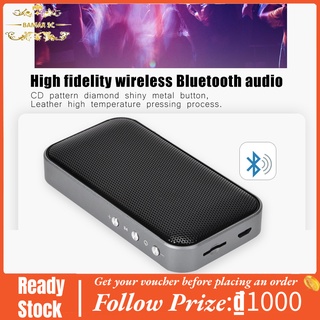 Loa bluetooth mini bamaxis aec thông minh có điều khiển từ xa bt-209