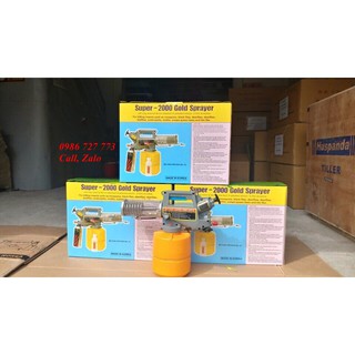 Thegioimay.vn máy phun thuốc dạng khói hàn quốc super 2000 gold, máy phun khói mini