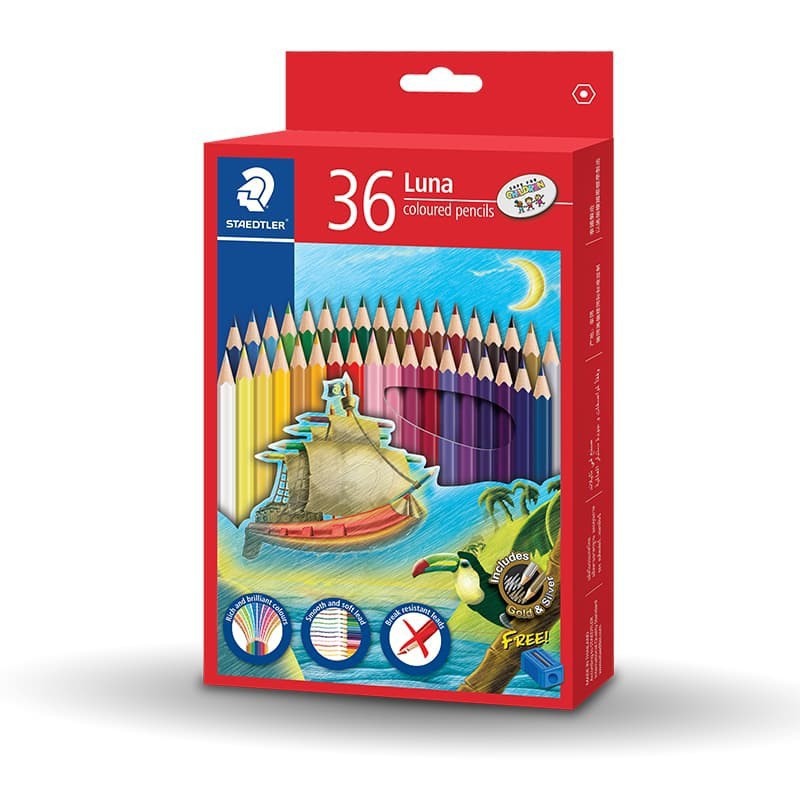 Hộp Bút Chì Màu Staedtler 36 Màu - Luna 136 - C36