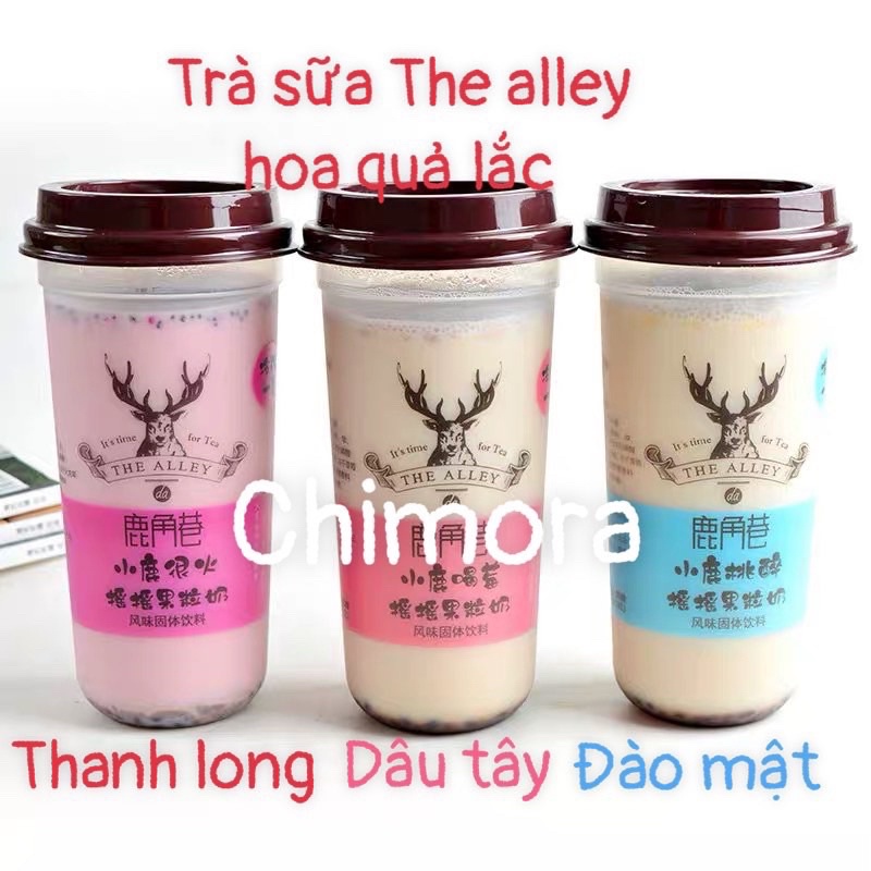 [Có sẵn]TRÀ SỮA THE ALLEY TỰ PHA có sẵn topping đậu đỏ, trân châu, thạch dừa CHIMORA | BigBuy360 - bigbuy360.vn