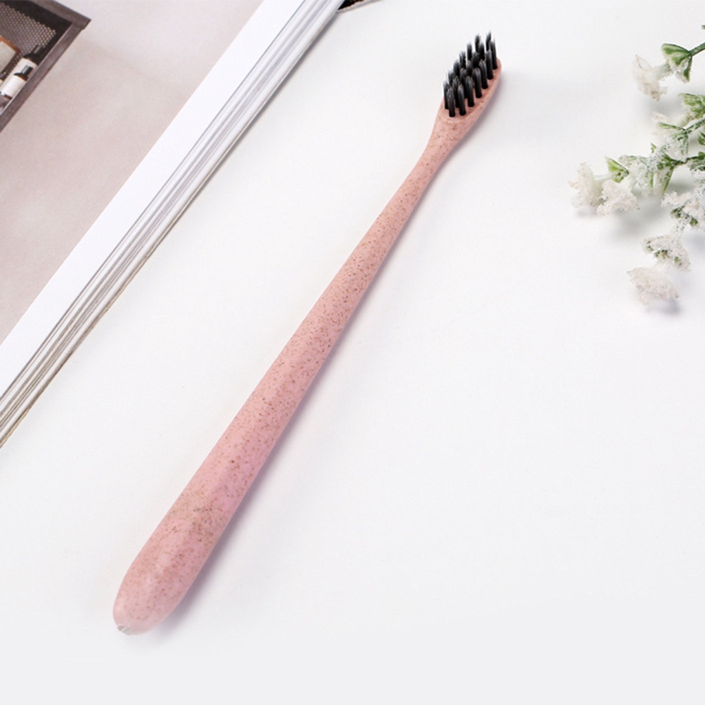 Bàn chải đánh răng than tre thiết kế lông mềm đầu nhỏ cho người lớn