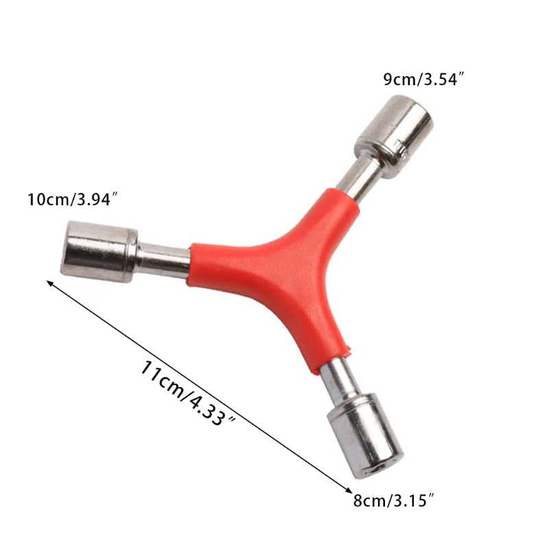 Cờ lê lục giác hình chữ Y 3 chiều 8/9/10mm cho xe đạp