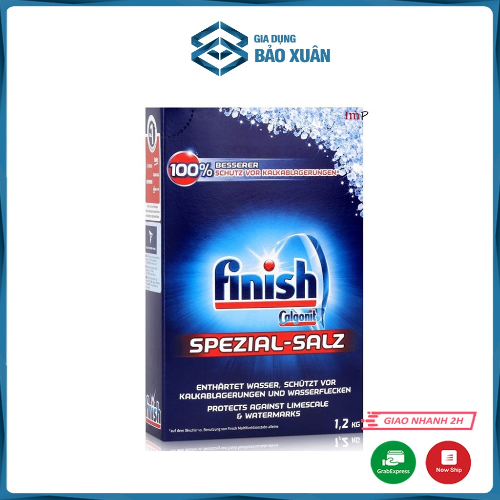 Muối rửa bát Finish hộp 4kg