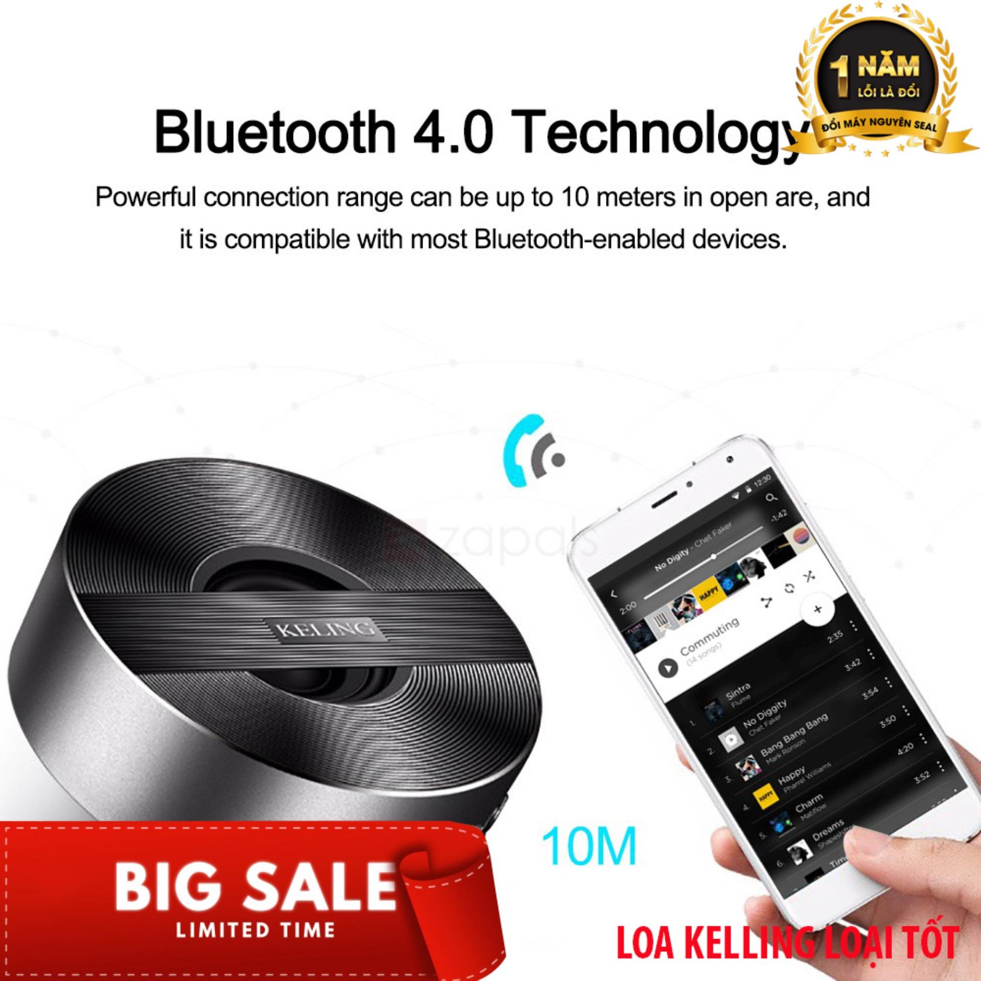 Loa  bluetooth mini cao cấp Keling M5 Mẫu 1999 - Bh uy tín 1 đổi 1