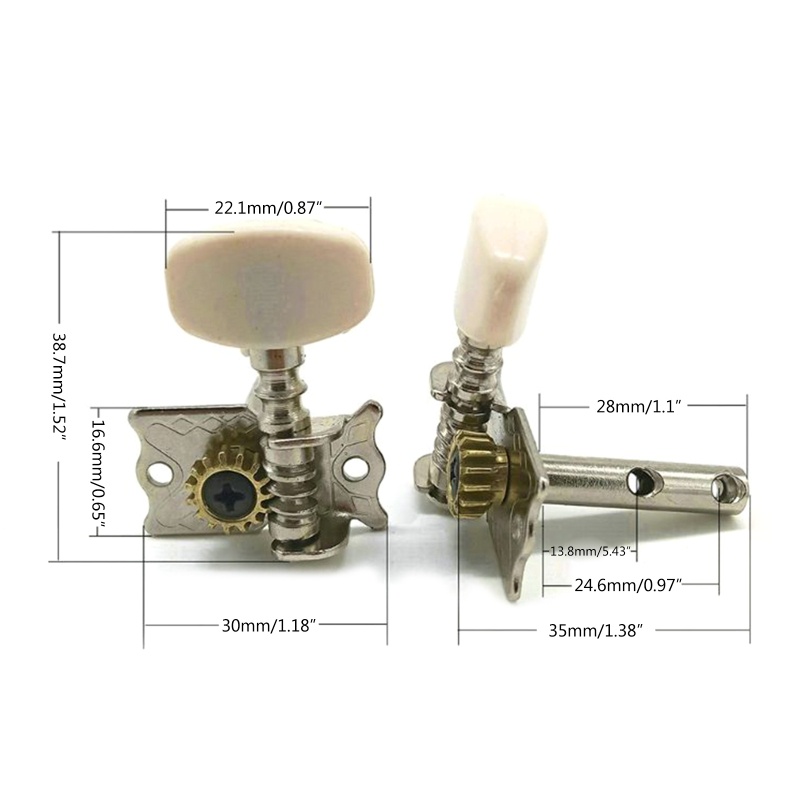Set 6 Núm Vặn Điều Chỉnh Âm Lượng Cho Đàn Guitar Acoustic