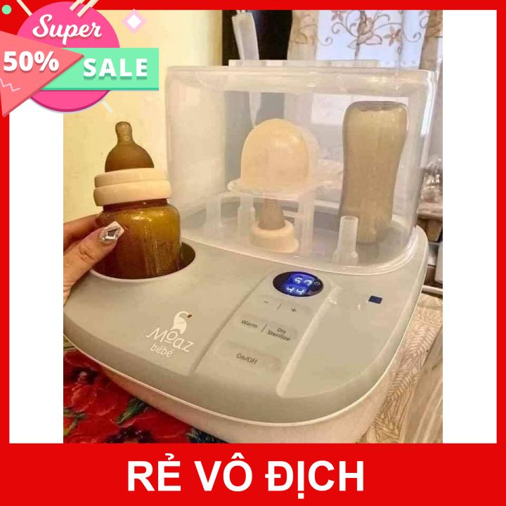 MÁY TIỆT TRÙNG, SẤY KHÔ, HÂM SỮA MOAZ BEBE MB005