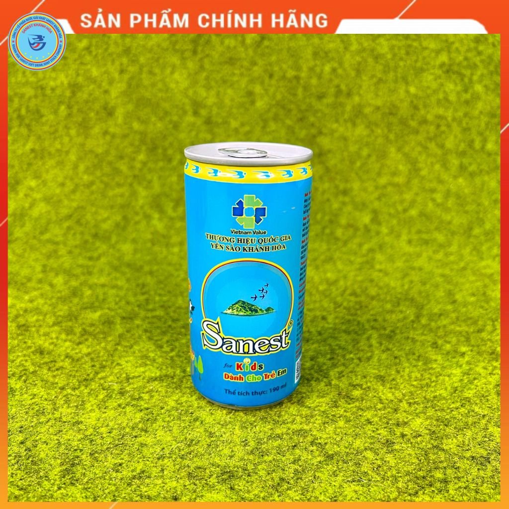 1 Lon nước Yến Sào dành cho trẻ em Sanest Kid 190ml