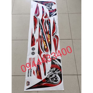 TEM RỜI EXCITER 2010 MỚI CỰC ĐẸP, dán xe đỏ đen