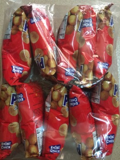 10 gói Snack đậu phộng Pinattsu
