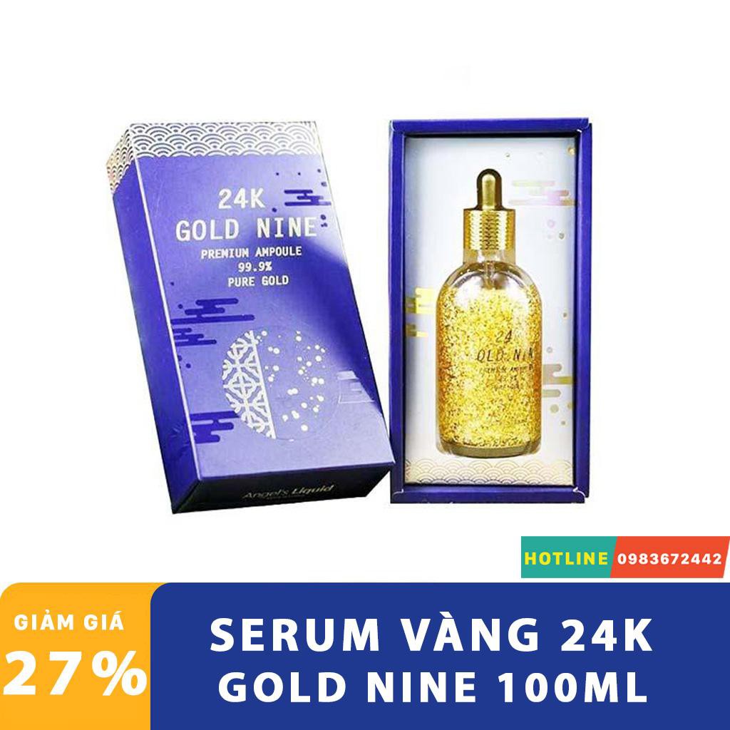 Serum vàng 24K Gold Nine Premium Ampoule 100ml Hàn Quốc HALIN 💖FREESHIP💖Serum HALINCOS2A38