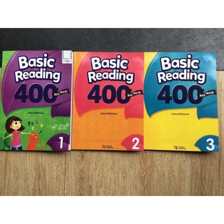 Basic Reading 400 Key Words in gộp 3 cuốn kèm file nghe
